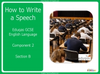 Eduqas GCSE English Language - Writing a Speech